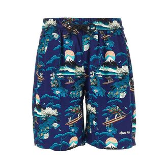 Mauna Kea Printed viscose shorts Man XL