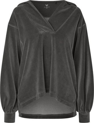Masai Danila Jersey Top - - Sweatshirts & Hoodies - Donna - Grigio - L