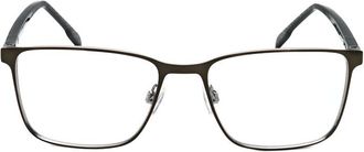 Quiksilver Mens Silver Tone Square Eyeglass Frames QS1012-1