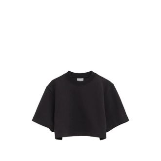 Balenciaga Crew-neck Crop Top