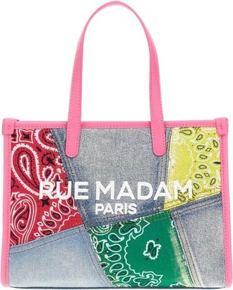 Rue Madam Tote Bags, female, Multicolor, Size: ONE SIZE Paisley Mini Tote