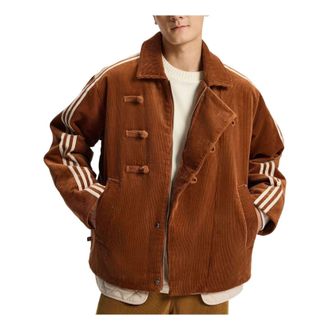 adidas New Year Pad Corduroy Jacket Asia Sizing Copper KQ5135