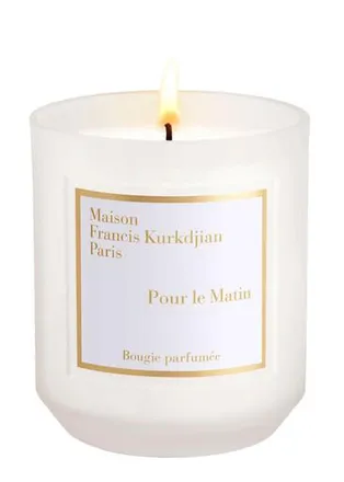 Maison Francis Kurkdjian Paris Pour Le Matin Bougie Parfumée 300g