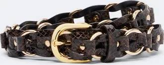 Isabel Marant Bali snake-effect belt