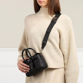 Mulberry Crossbody Bags - Mini Bayswater Heavy Grain - Gr. unisize - in Schwarz - für Damen