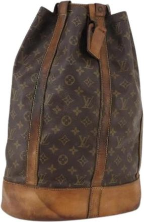 Louis Vuitton Pre-owned Vintage Rugzak - Dames - Vintage Rugzakken - Bruin - ONE Size - Vintage
