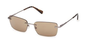 GANT GA00040 14J Mens Sunglasses Silver Size 57