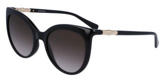Longchamp LO720S 001 Womens Sunglasses Black Size 54