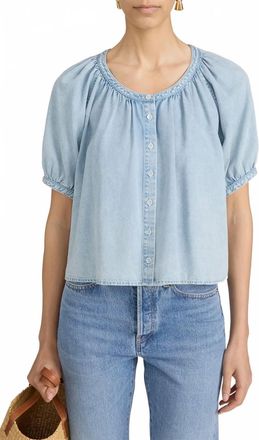 Frame Denim Denim Resort Shirt In Haven