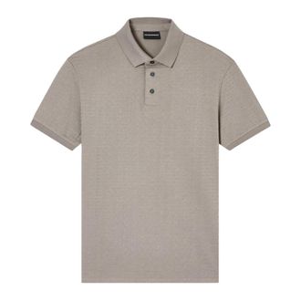 Emporio Armani Polo Shirts - Heren - Polos - Beige - 2XL - Tops