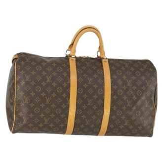 Louis Vuitton Pre-owned Weekend Bags, unisex, Brown, Size: ONE SIZE Pre-owned Weekend Bag