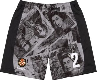 SUPREME FW25 Pounds Soccer Short Black FW25SH6-BLACK