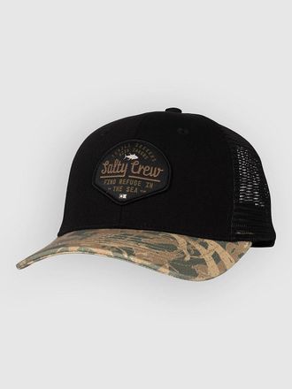 Salty Crew Border Trucker Cap schwarz