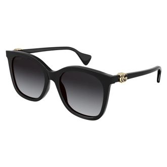 Gucci Butterfly Sunglasses - unisex - Gucci - Sunglasses - Black - 55 MM - Accessories