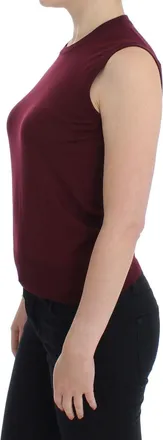 Dolce & Gabbana Wool Crewneck Vest - Red