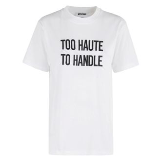 Moschino Mujer, Camisetas, Blanco, Talla: M