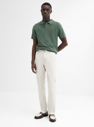 Le 31 Mens Stretch chinos Stockholm fit - Slim