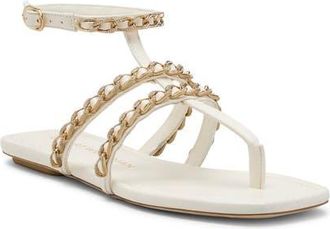 Stuart Weitzman Soluxe Crystal Sandal in Cream at Nordstrom, Size 8.5