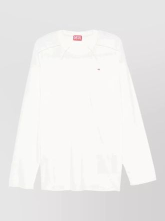 Diesel long sleeve crew neck relaxed t shirt
