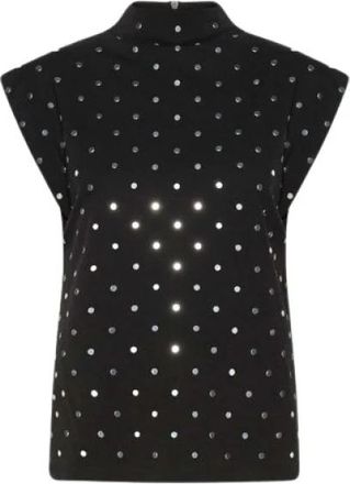 Marella Mouwloze Top - Dames - Tops zonder mouwen - Zwart - M - Tops