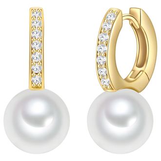 Rafaela Donata Womens Sterling Silver Earring - Gold - One Size