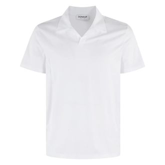 Dondup Polo Shirts, male, White, Size: XL Nautical Jersey Skipper Style Polo Shirt
