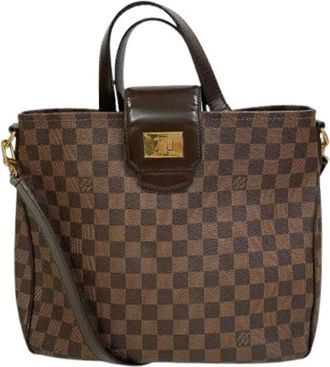 Louis Vuitton Pre-owned Handbags, female, Brown, Size: ONE SIZE Pre-owned Canvas Handbag