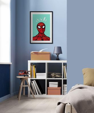 Komar Wandbild »Spider-Man Danger Ahead« Disney Set, 1 Stk. tlg. 40 x 50 cm (Breite x Höhe) - Kinderzimmer, Dekoration
