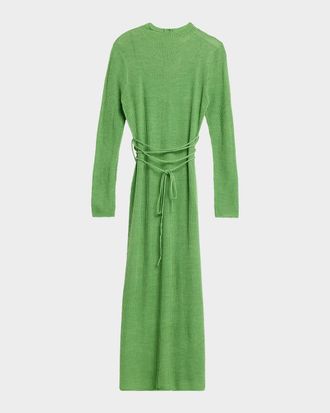 Staud Marianne Ribbed Maxi Dress