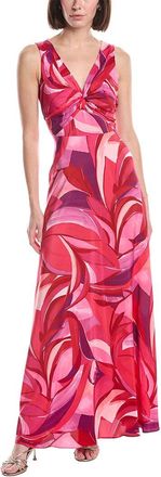Eliza J Sleeveless Printed Maxi Dress