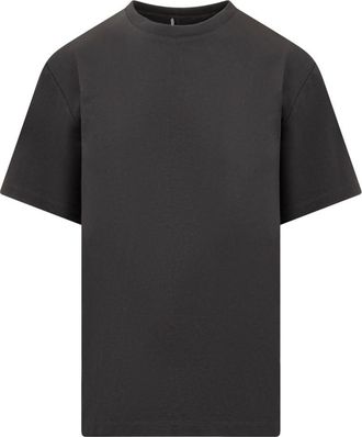 ARMARIUM Black Solid Crew Neck T-Shirt