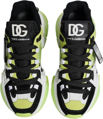 Dolce & Gabbana Mens Multicolor Airmaster Low Top Sneakers Shoes