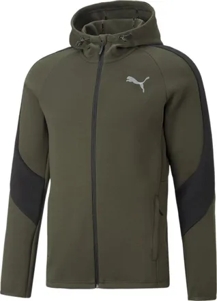 Puma Evostripe Full Zip Hoodie Green 672386-70