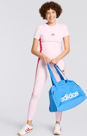 adidas Sporttasche ADIDAS PERFORMANCE ADIDAS LINEAR ESSENTIALS BOWLING, Damen, ray blau, wei&szlig;, Obermaterial: 100% Polyester, Taschen Sporttasche