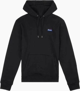 Penfield Mens Penfield Black Original Logo Hoodie - Size: 36