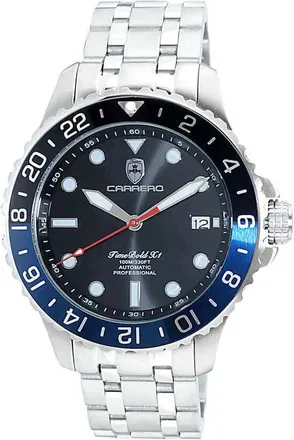 Torino Carrero Time Bold - X1 Chronograph Black Dial Mens Watch C1S737BK-BU