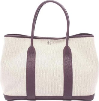 Herm&egrave;s Pre-owned Hermes Toile and Negonda Garden Party 36 Ladies HZRHYJ5O6SIUHXST