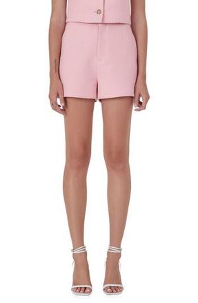 endless rose Tweed Shorts in Pink at Nordstrom Rack, Size Large
