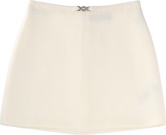 Versace Virgin Wool Miniskirt