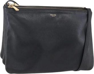 Celine Pre-owned Cross Body Bags, female, Black, Size: ONE SIZE Pre-owned Vintage Shoulder Bag