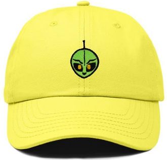 Dalix Duder Alien Dad Cap in Yellow at Nordstrom