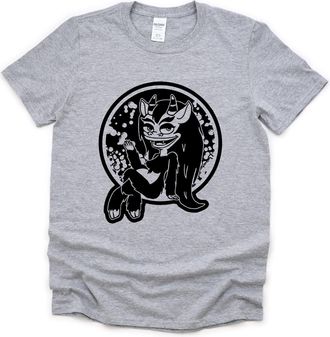 Generic Big Mouth Connie Tshirt (as8, Alpha, x_l, Regular, Regular, Grey)