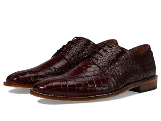 Stacy Adams Gabardo Bike Toe Lace-Up Mens Lace Up Wing Tip Shoes Cognac : 11.5 M, Leather