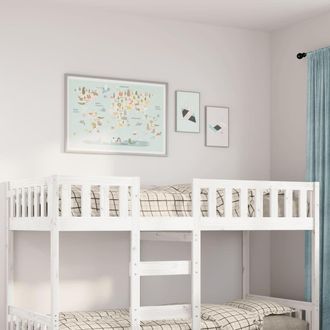 Berkfield Home Childrens Bed without Mattress White 90x190 cm Solid Wood Pine
