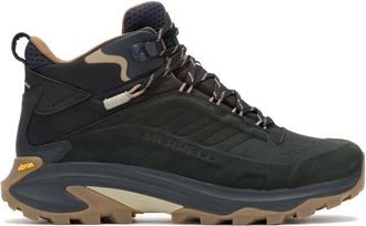 Merrell Moab Speed 2 Leather Mid Waterproof in Black