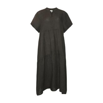 Tiffany & Co. Donker Beluga Ilona Jurk - Dames - Casual kleedjes - Groen - S/M - Kleedjes