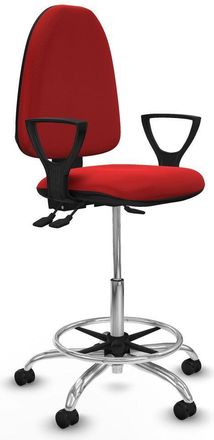 Piqueras y Crespo Piqueras Y Crespo Bfn05rp Silla De Oficina Roja Ergon&oacute;mica