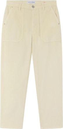Pinko Cloe Chino Broek - Dames - Straight fit broeken - Wit - W27 - Katoen - Broeken