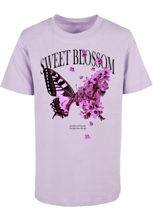 Mister Tee Mens Mtk275-kids Sweet Blossom and Beauty Tee T-Shirt, Fliederfarben, 110-116