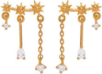 Girls Crew Celestial Cascade Drop Earrings in Gold at Nordstrom